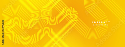 Modern vector abstract futuristic yellow wallpaper concept