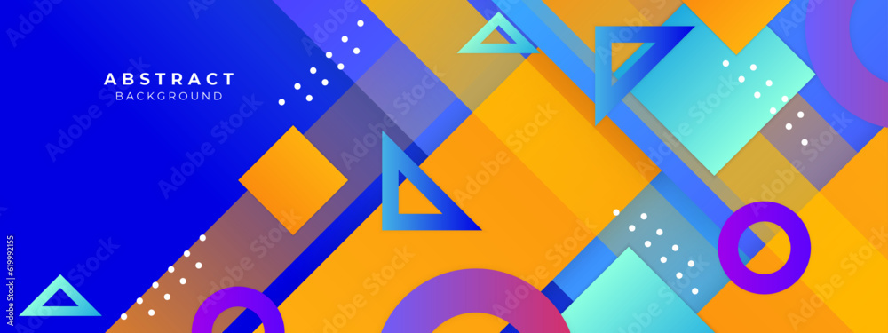 Obraz premium Vector abstract background with colorful and modern concept