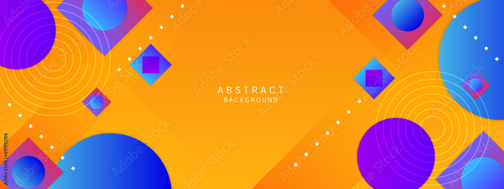 Modern abstract background with different colors. vector illustration