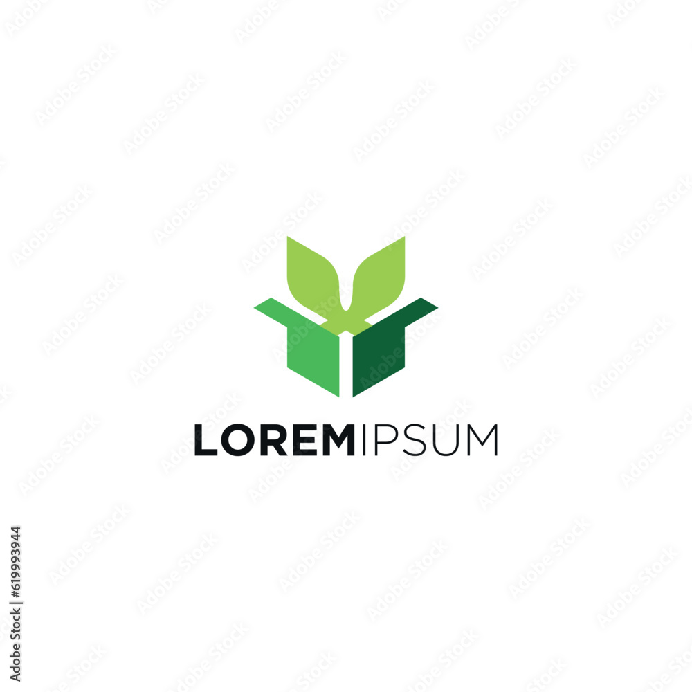 Vector modern and geometric design abstract logo art Vector modern and geometric design abstract logo art