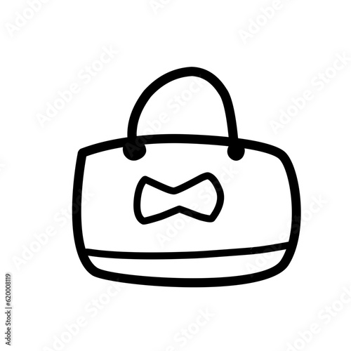 Bag line icon