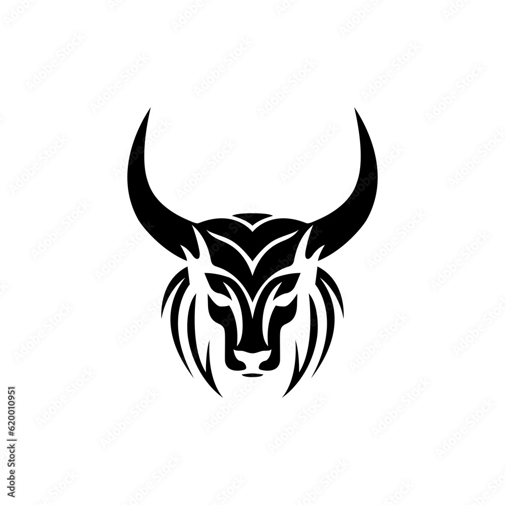 simple bull clothing brands logo vector illustration template design simple bull clothing brands logo vector illustration template design
