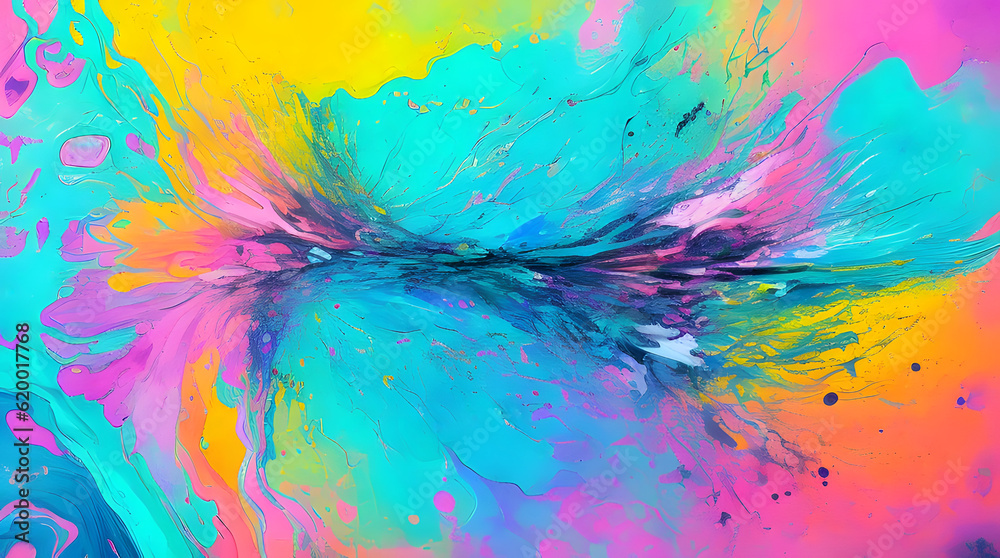 Abstract art, pastel color, liquid texture, AI Generative Abstract art, pastel color, liquid texture, AI Generative