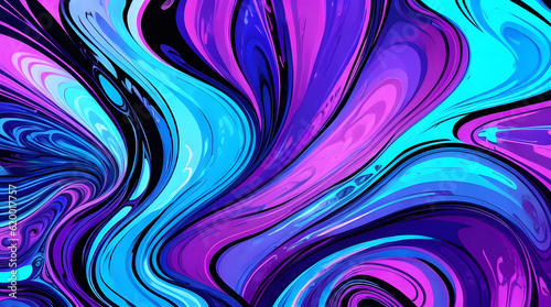 Abstract art, liquid texture, AI Generative