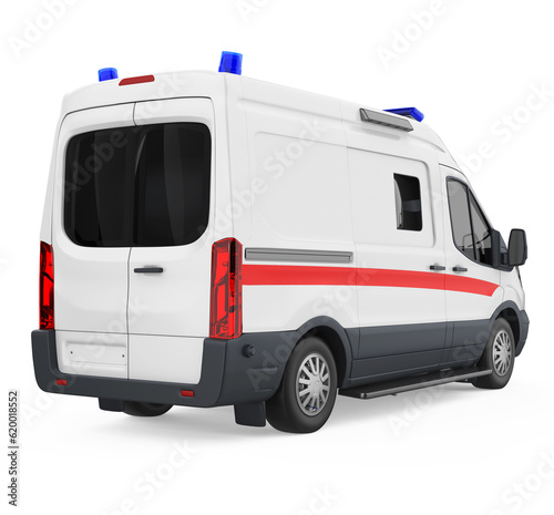 Wallpaper Mural Ambulance Car Isolated Torontodigital.ca