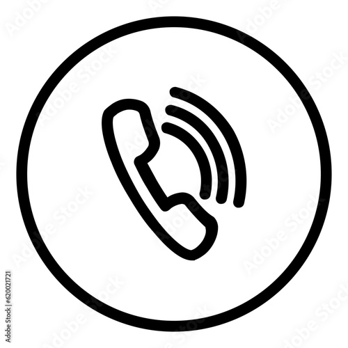 telephone icon button