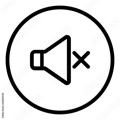 mute icon button