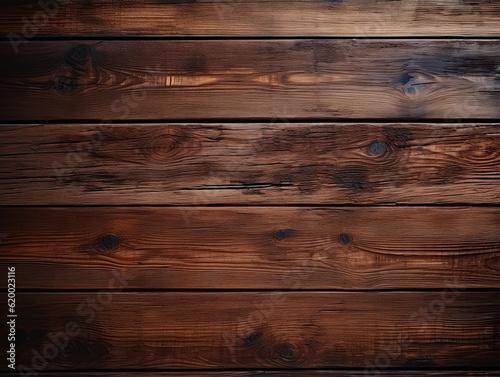 Wood Plank Background Generative AI