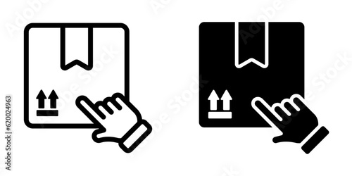 Order icon. sign for mobile concept and web design. vector illustration