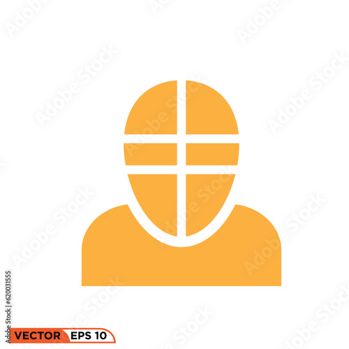 Kendo icon vector graphic of template 