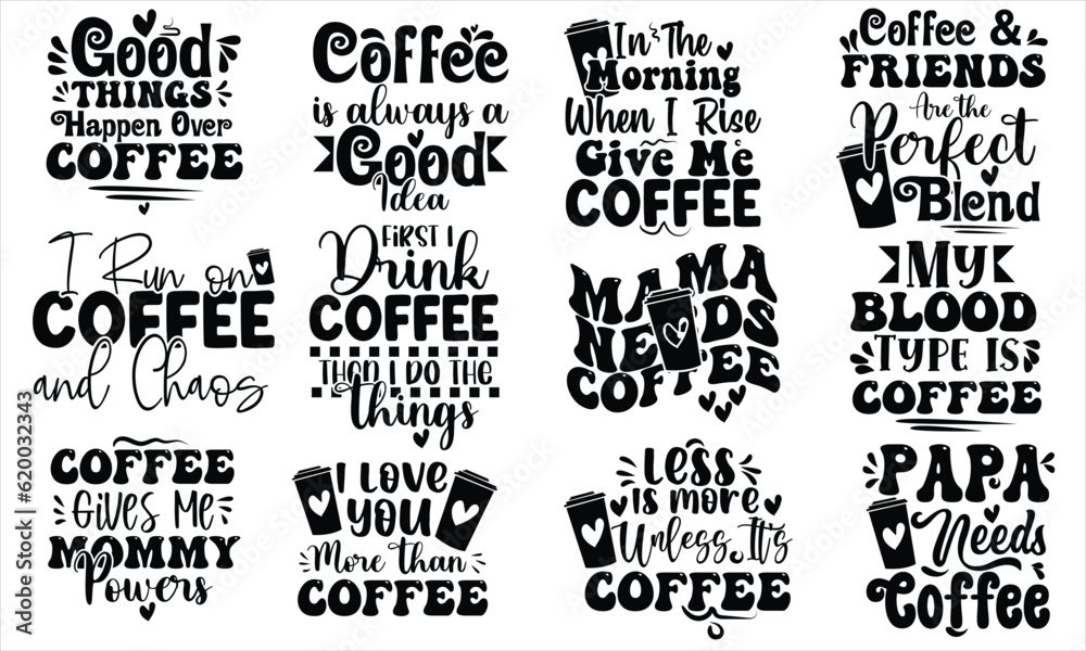 Coffee Lover SVG Design Bundle
