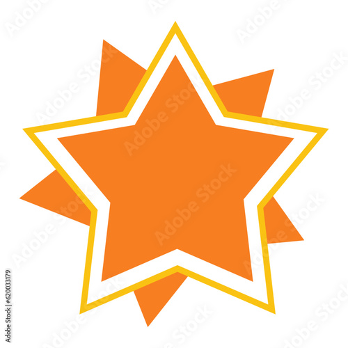Abstract star shape