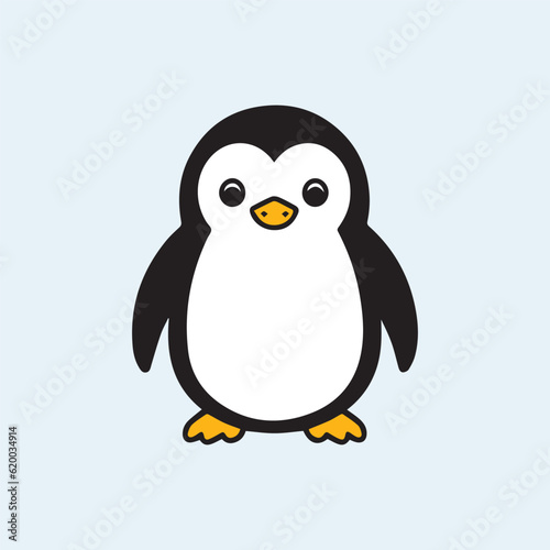 Penguin Vector Logo Illustration Symbol © Happymoon