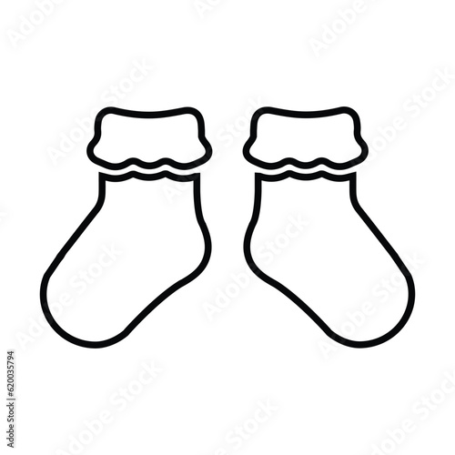 Stockings, baby socks, hosiery sticker