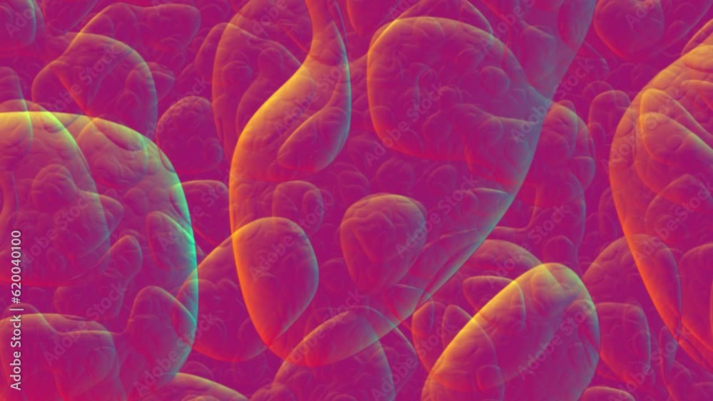 Purple color edge colorize gradient abstract background. 2D computer rendering motion graphic