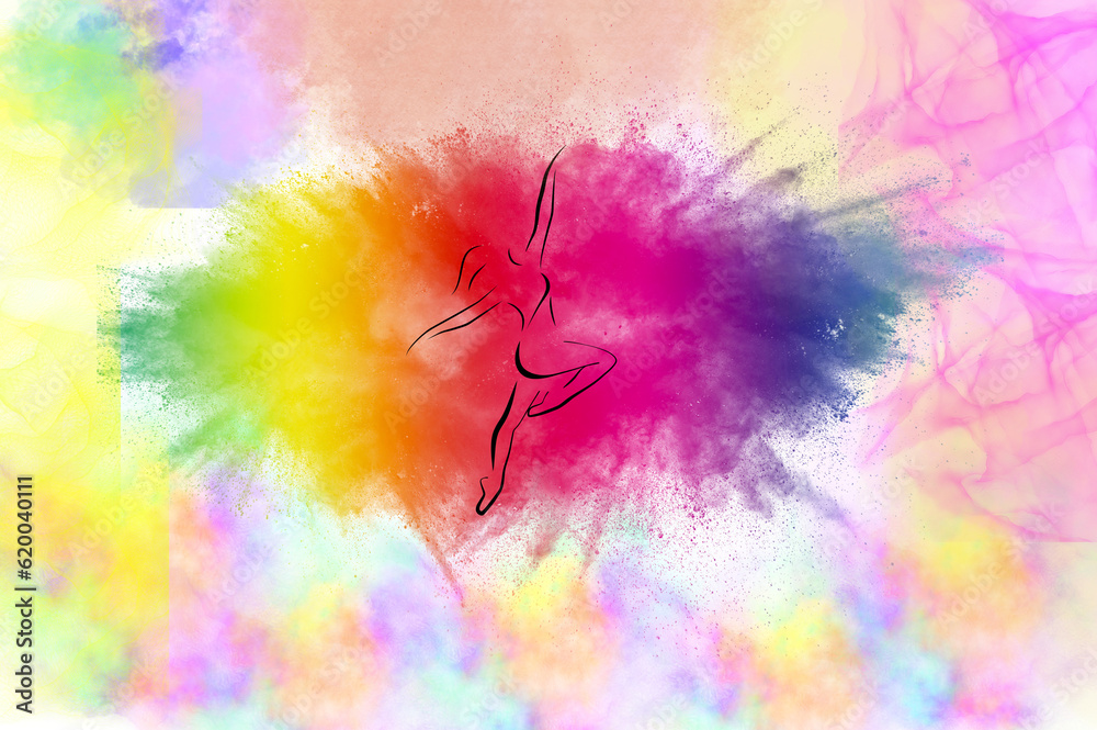 Obraz premium water colors art 