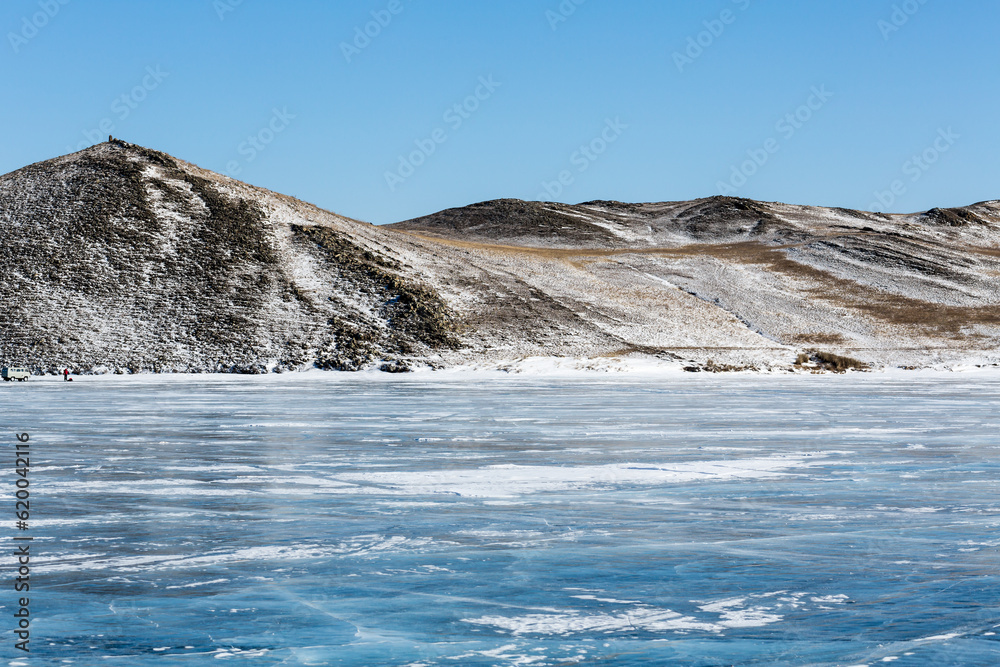 Lake Baikal in winter