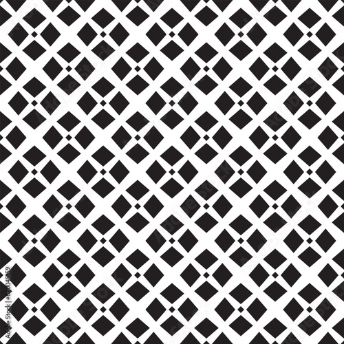 Seamless pattern with regularly repeating rhombuses of different size. Abstract seamless geometric pattern. Modern stylish texture. Vector simple background.