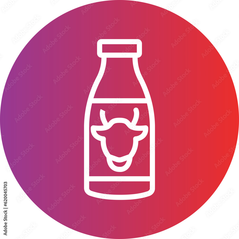 Vector Design Milk Bottles Icon Style Vector Design Milk Bottles Icon Style