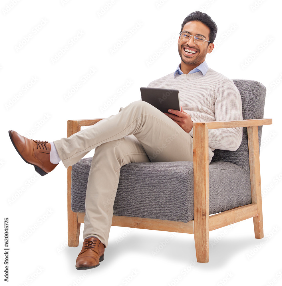 Clipboard, happy and portrait of male therapist on chair with therapy notes and medical checklist. Psychology, smile and young man psychologist on armchair isolated by a transparent png background. Clipboard, happy and portrait of male therapist on chair with therapy notes and medical checklist. Psychology, smile and young man psychologist on armchair isolated by a transparent png background.