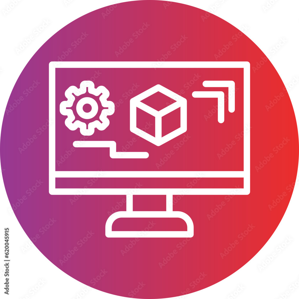 Vector Design Cad Engineering Icon Style Vector Design Cad Engineering Icon Style