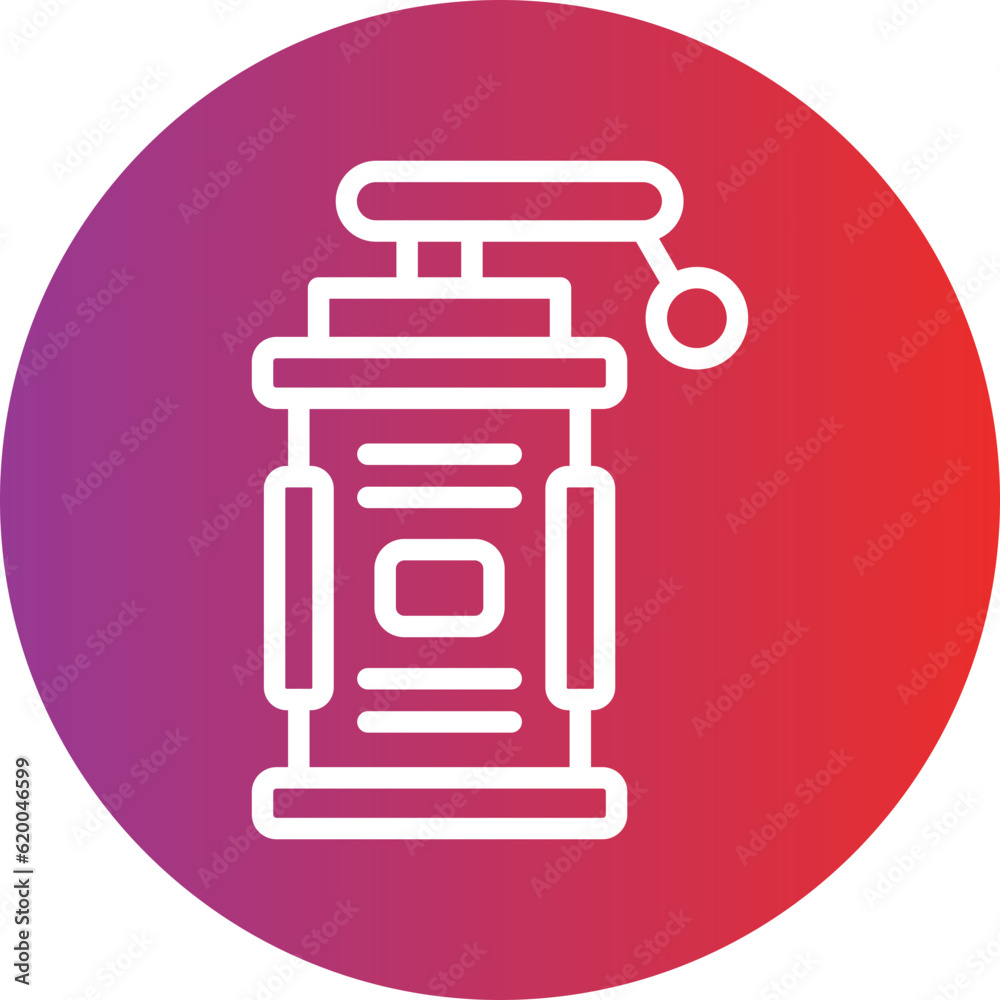 Vector Design Smoke Grenade Icon Style Vector Design Smoke Grenade Icon Style