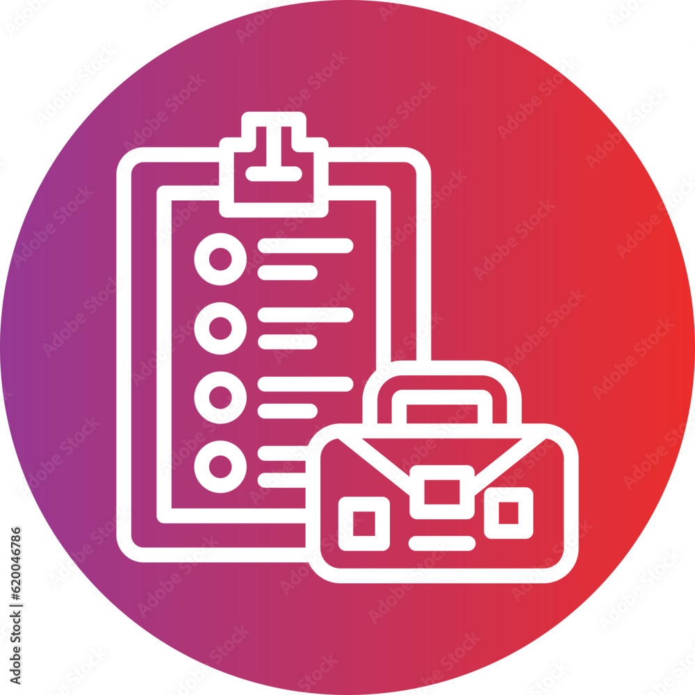 Vector Design Follow Up Interview Icon Style Vector Design Follow Up Interview Icon Style