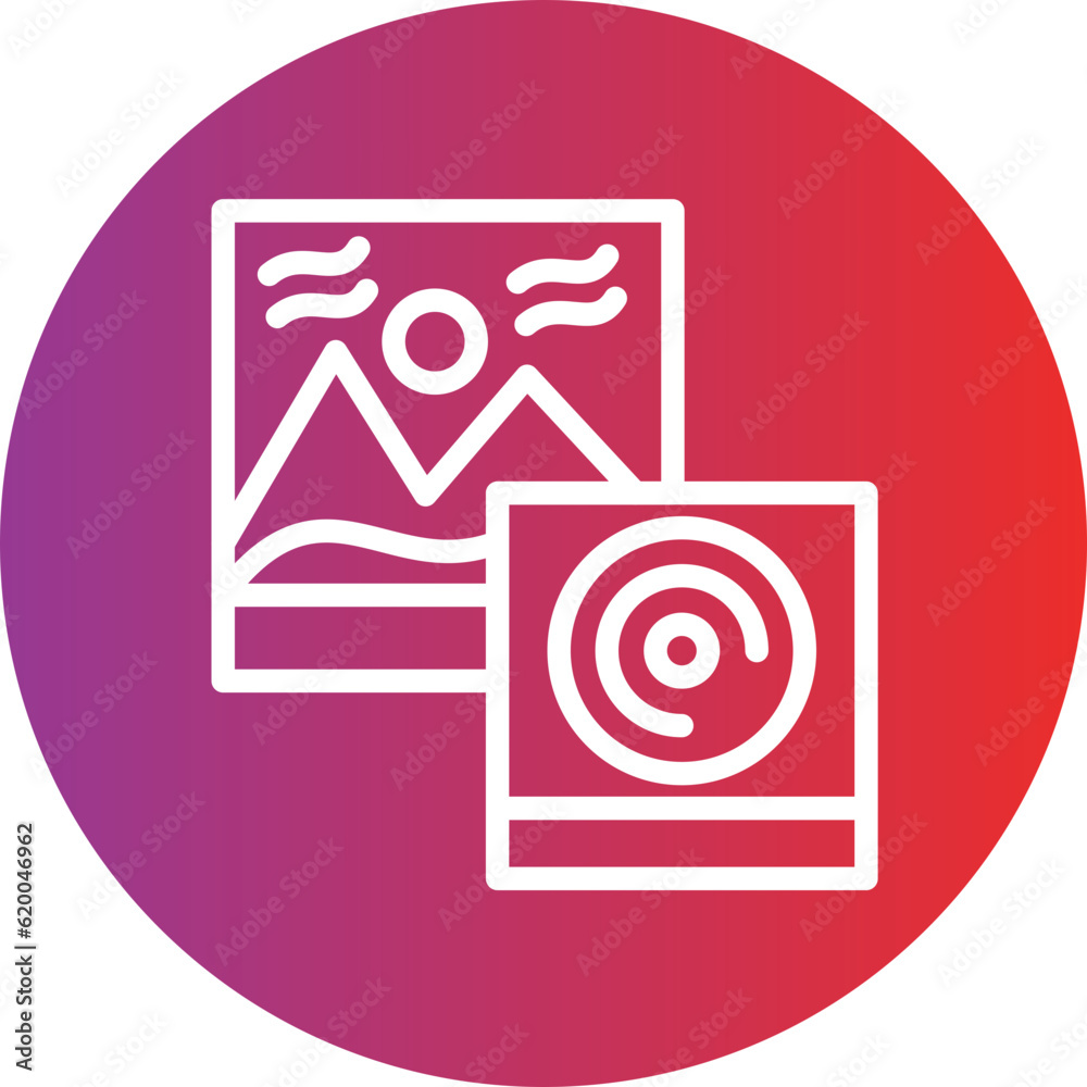 Vector Design Photography Icon Style Vector Design Photography Icon Style