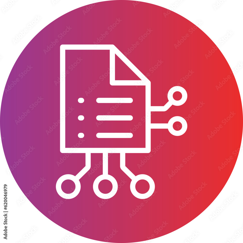 Vector Design Content Strategy Icon Style Vector Design Content Strategy Icon Style