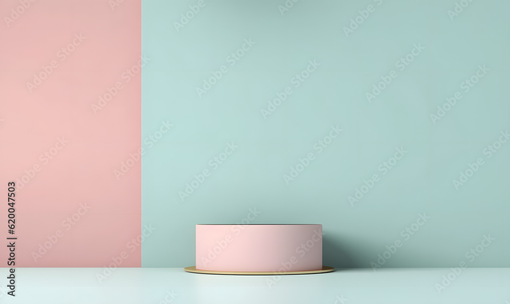 3D Podium Minimalist Cylinder Pedestal Product Display Presentation Platform Stage 3D Podium Minimalist Cylinder Pedestal Product Display Presentation Platform Stage