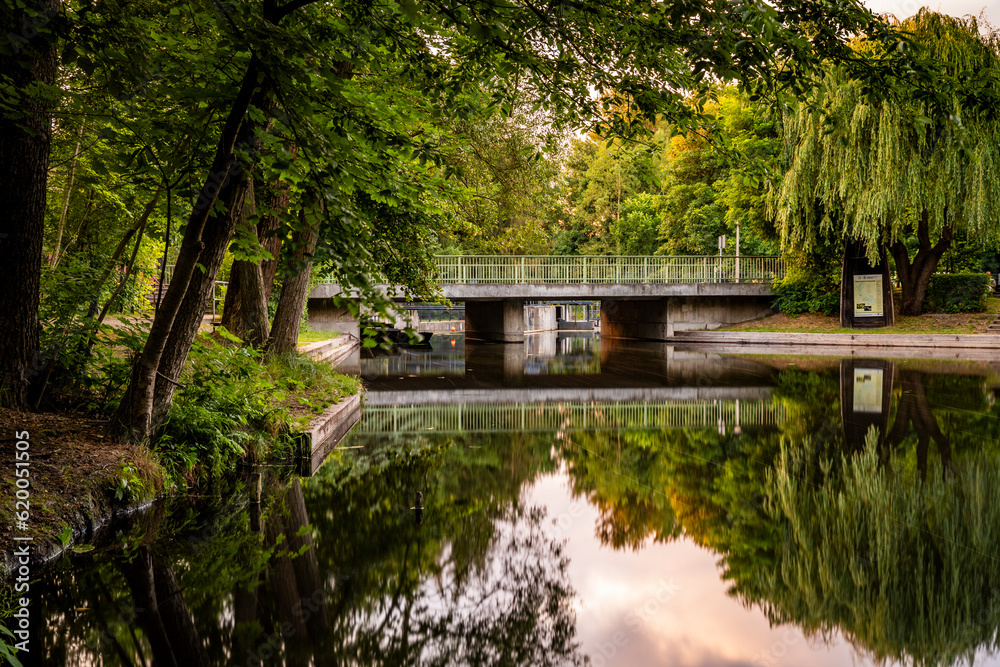 Schleuse und Wehranlage an der Wasserburger Spree 1 Schleuse und Wehranlage an der Wasserburger Spree 1