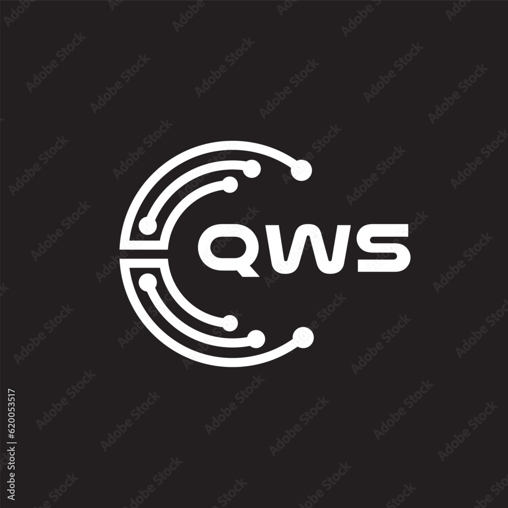 QWSletter technology logo design on black background. QWScreative initials letter IT logo concept. QWSsetting shape design
QWSletter technology logo design on black background. QWScreative initials letter IT logo concept. QWSsetting shape design