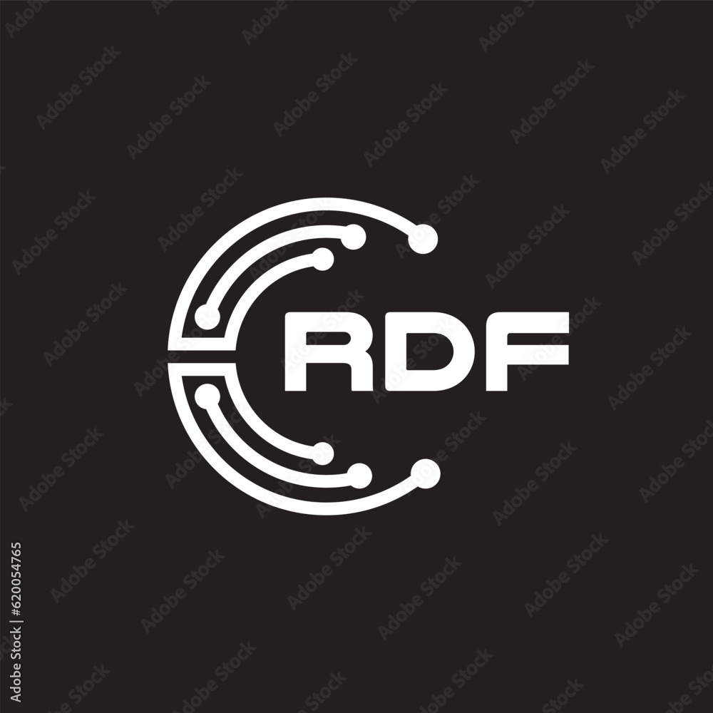RDFletter technology logo design on black background. RDFcreative initials letter IT logo concept. RDFsetting shape design
RDFletter technology logo design on black background. RDFcreative initials letter IT logo concept. RDFsetting shape design