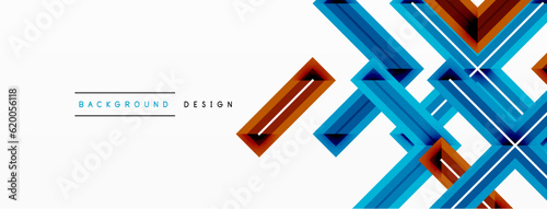 Cross line background minimal geometric template. Design for wallpaper, banner, background, landing page, wall art, invitation, prints, posters