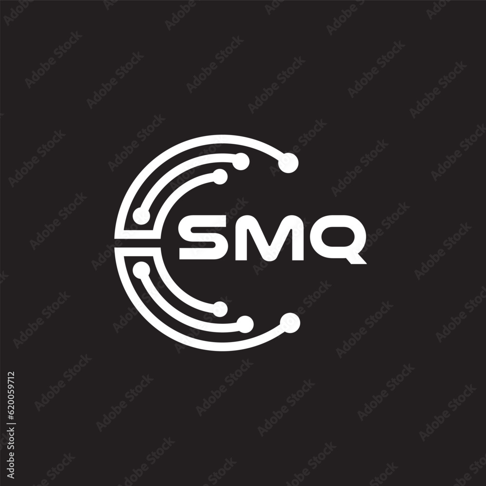 SMQ letter technology logo design on black background. SMQ creative initials letter IT logo concept. SMQ setting shape design.
SMQ letter technology logo design on black background. SMQ creative initials letter IT logo concept. SMQ setting shape design.