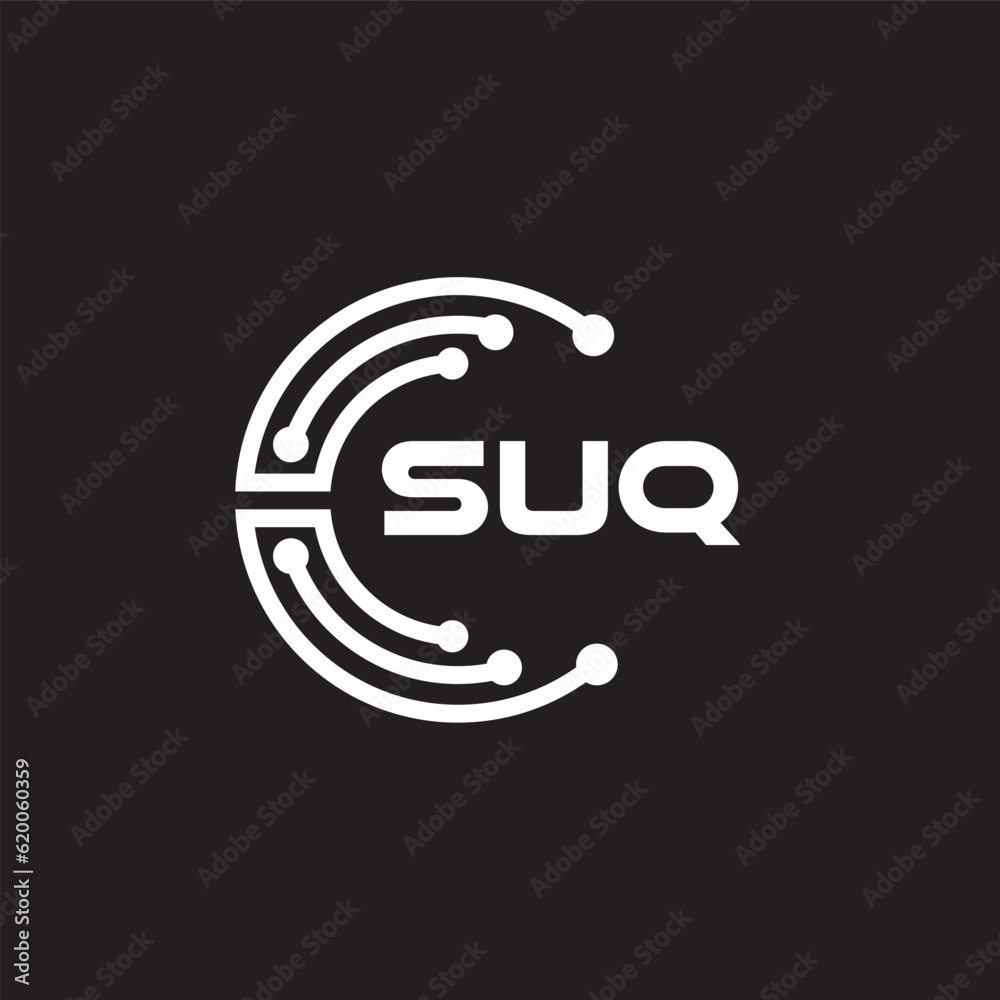 SUQ letter technology logo design on black background. SUQ creative initials letter IT logo concept. SUQ setting shape design.
SUQ letter technology logo design on black background. SUQ creative initials letter IT logo concept. SUQ setting shape design.