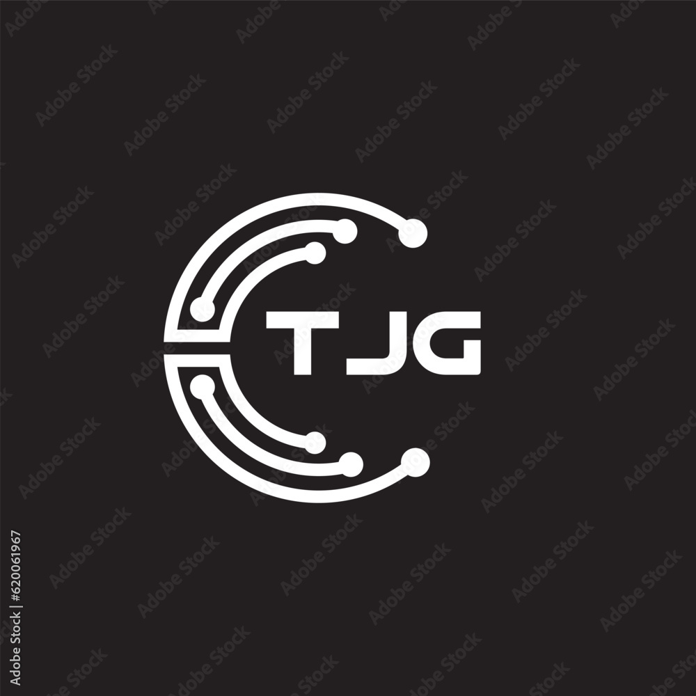 TJG letter technology logo design on black background. TJG creative initials letter IT logo concept. TJG setting shape design.
TJG letter technology logo design on black background. TJG creative initials letter IT logo concept. TJG setting shape design.