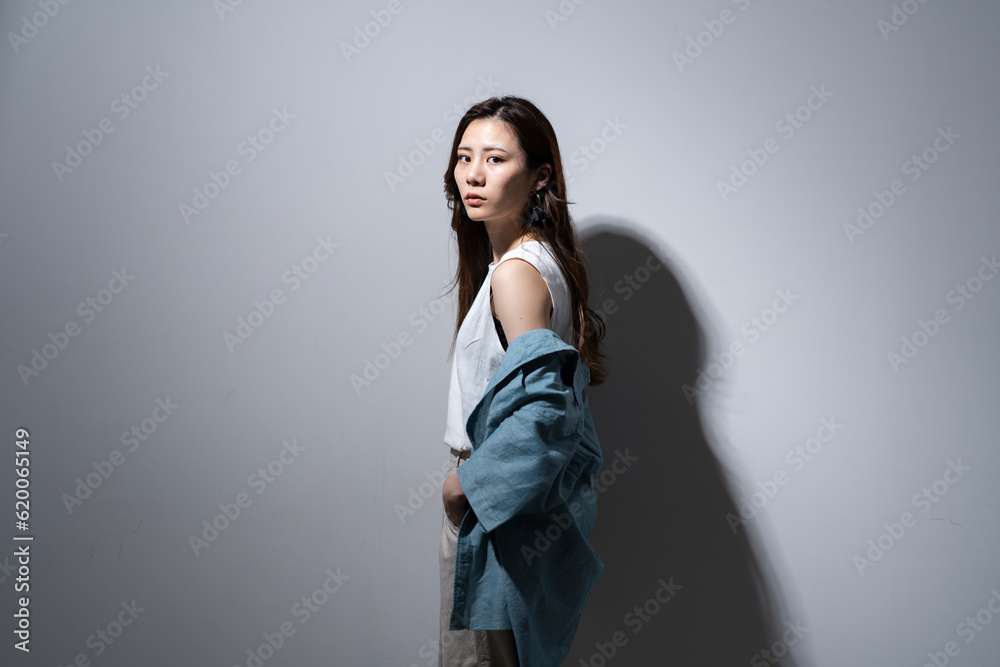 夏ファッションの女性 夏ファッションの女性