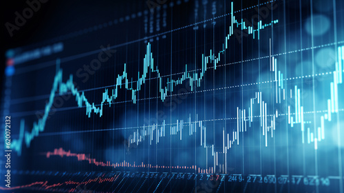 Digital Finance Insights: Navigating the Blue Waves of Data Visualization