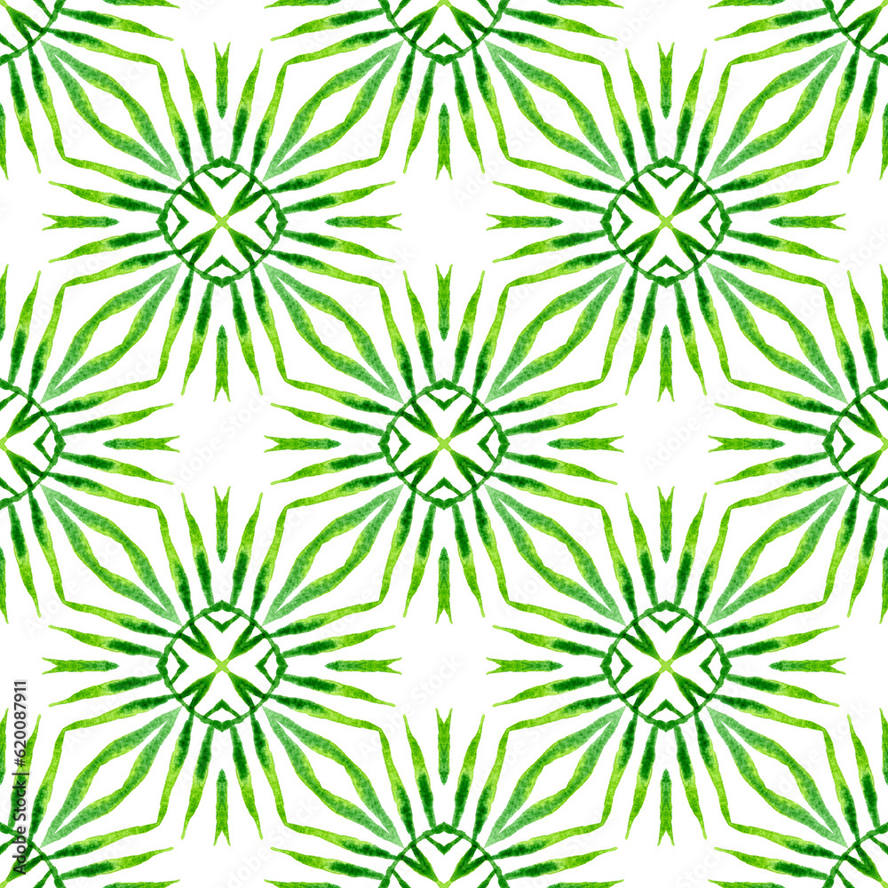 Tropical seamless pattern. Green pleasant boho Tropical seamless pattern. Green pleasant boho