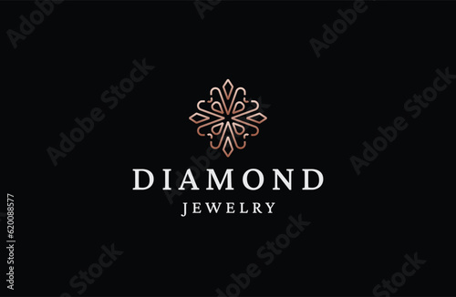 The diamond jewelry logo is a shining embodiment of exquisite craftsmanship, timeless elegance, and the utmost sophistication.