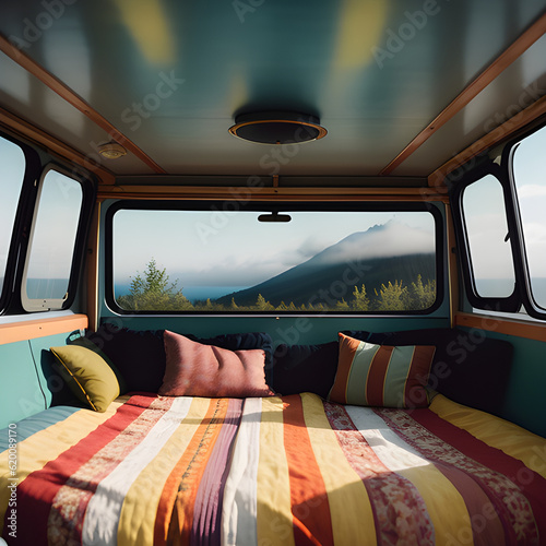 Camper caravan wohnmobil schlafplatz sclafen aussicht übernachten camping