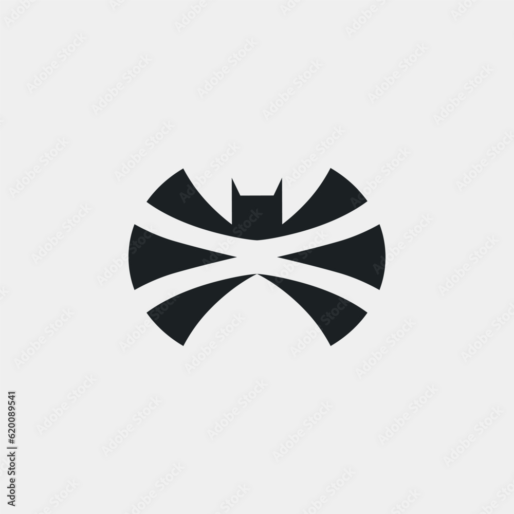 Obraz premium Letter X Bat Logo Design