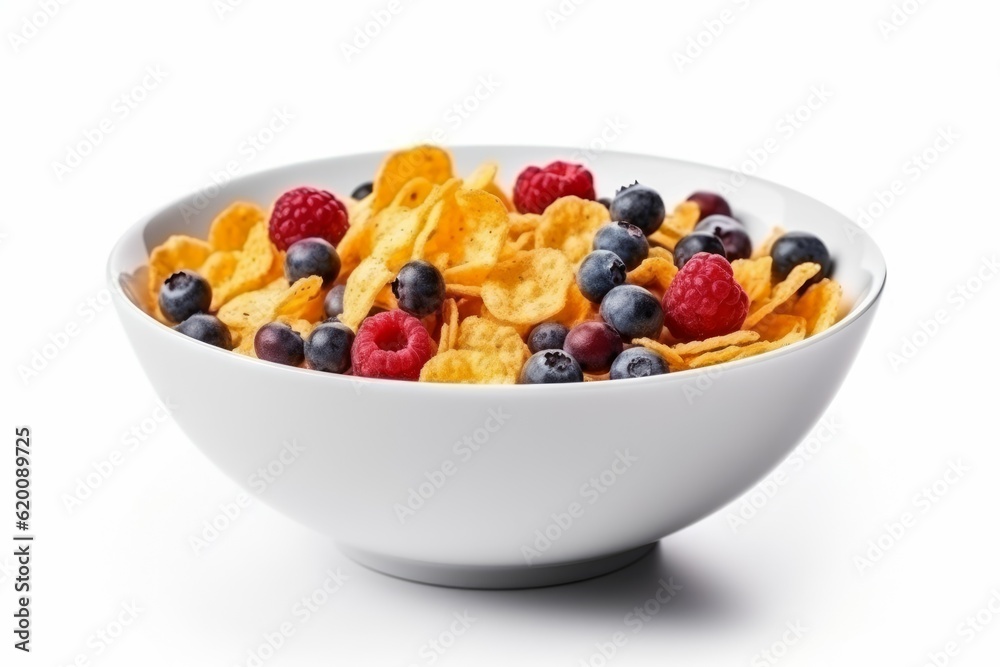 Crispy corn milk breakfast. Generate Ai Crispy corn milk breakfast. Generate Ai