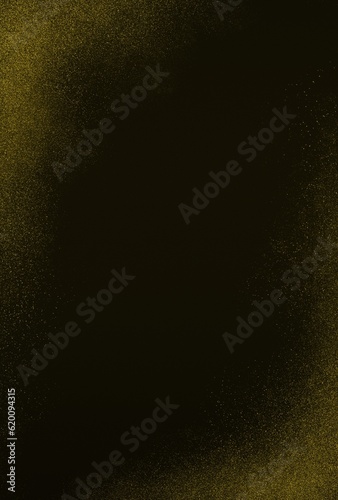 Luxury Gold Star Dust Glitter Frame Border