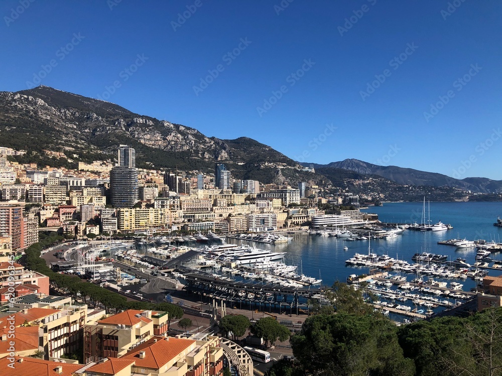 View from monaco prince palace