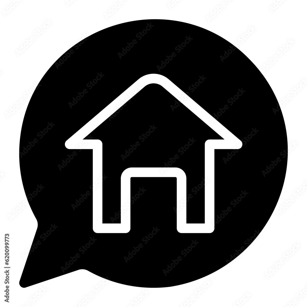 chat bubble glyph icon chat bubble glyph icon