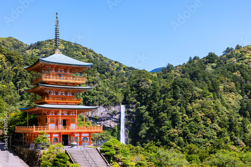 世界遺産那智の滝　和歌山県那智勝浦町那智山
World Heritage Nachi Falls, Wakayama Prefecture, Japan