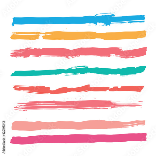 abstract strokes vector