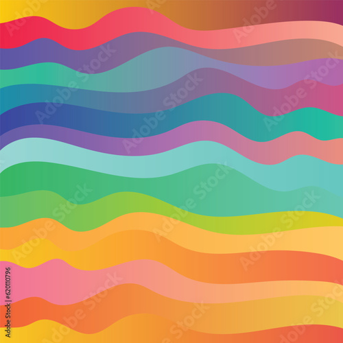 abstract rainbow background vector image © Beaut